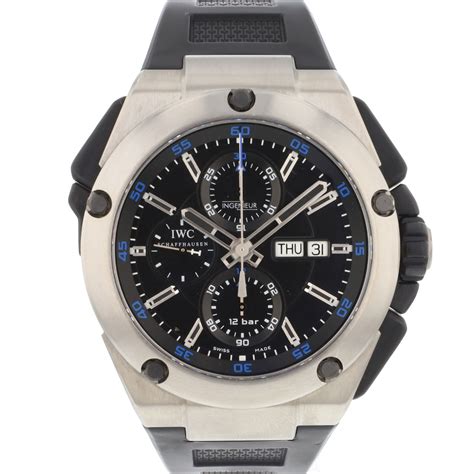 iwc ingenieur exclusive for mercedes amg chronograph titanium